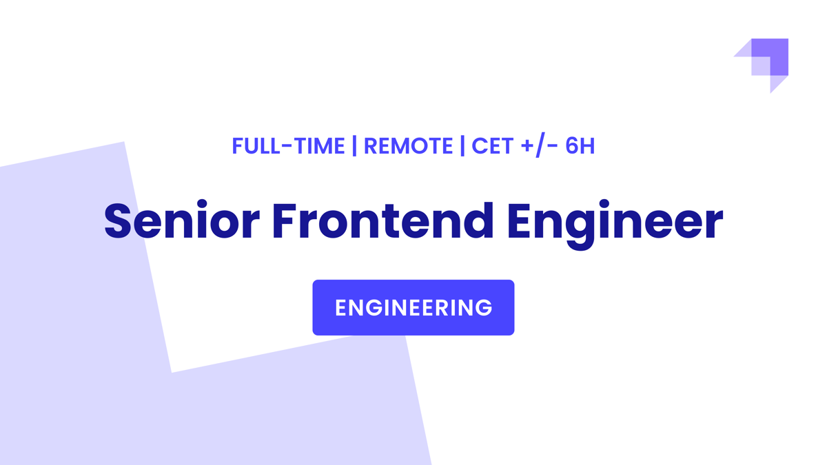 Senior Frontend Engineer
