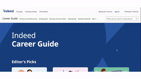 Indeed Career Guide